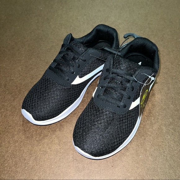 NWT boys black athletic works sneakers - Picture 1 of 4